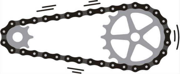 picture of a bicycle chain